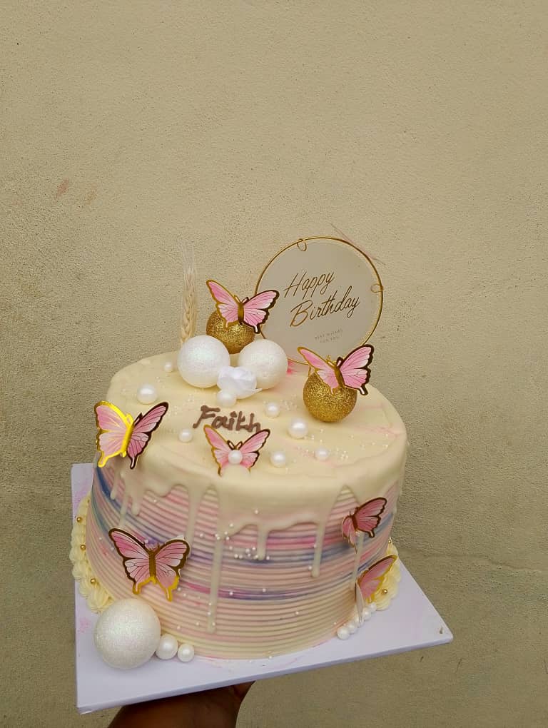 Gâteau au chocolat blanc